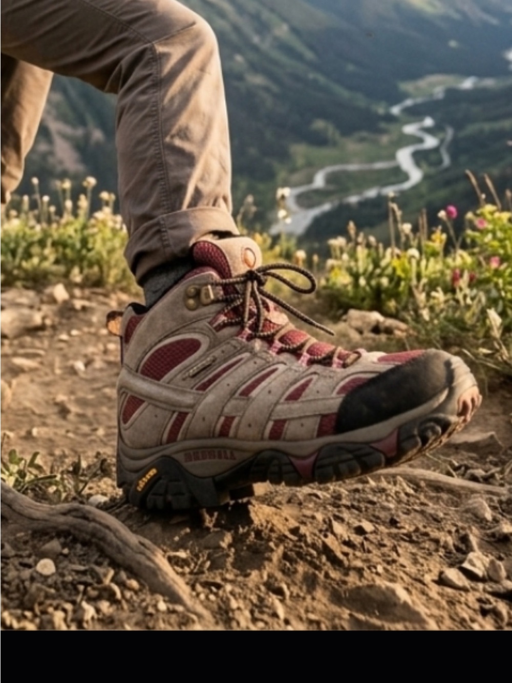 Merrell Moab 2 Hiking Boots - Boulder/Blush color